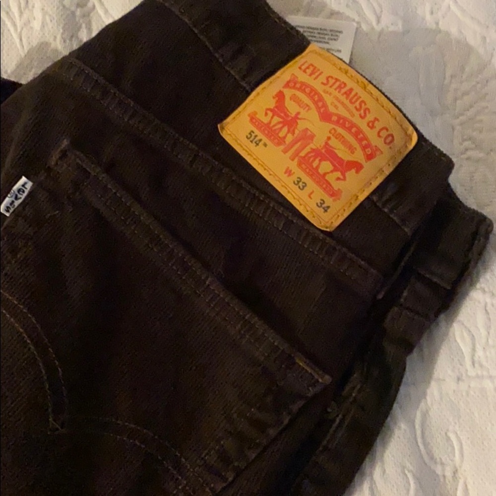 Levi’s Chocolate Corduroy Pants